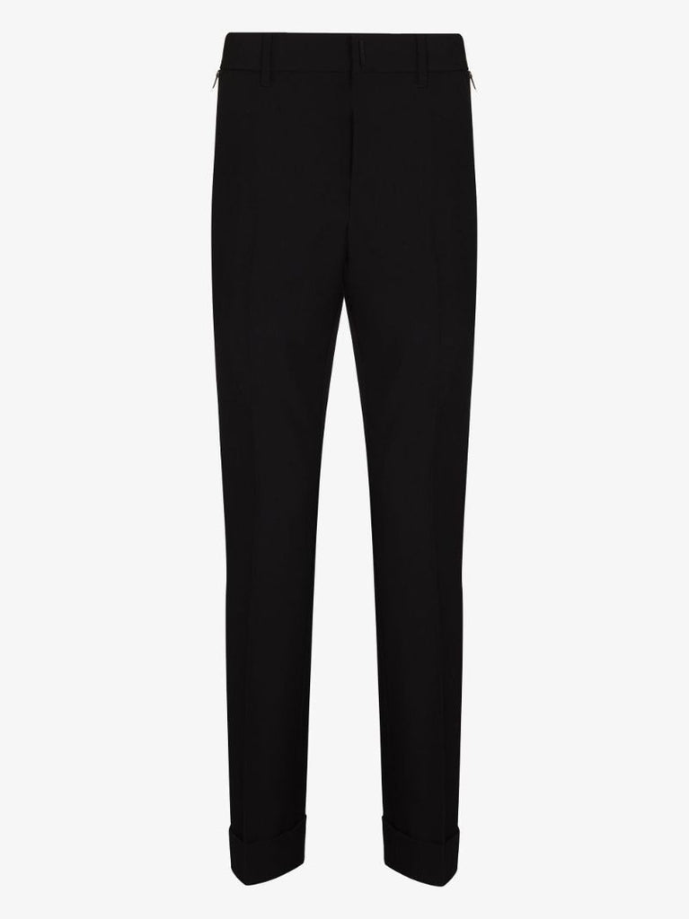 Tapered Wool Trousers