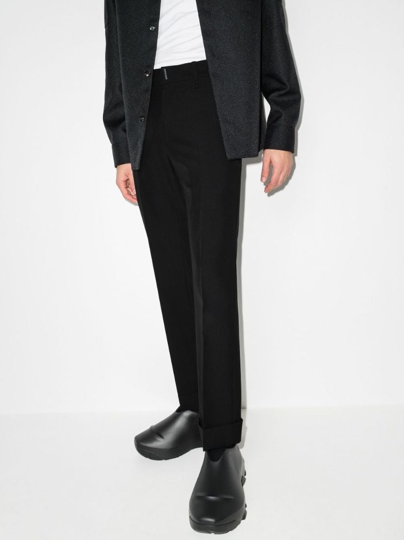 Tapered Wool Trousers