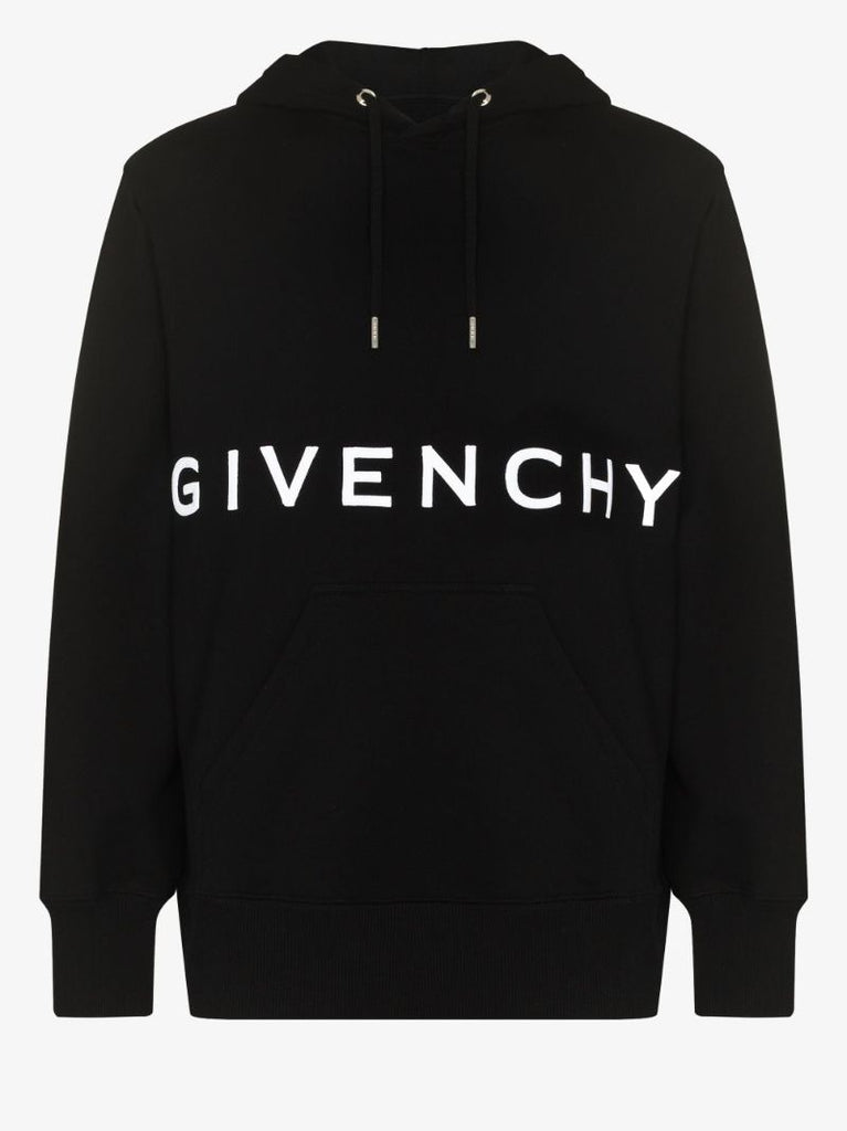 4g Logo Print Cotton Hoodie