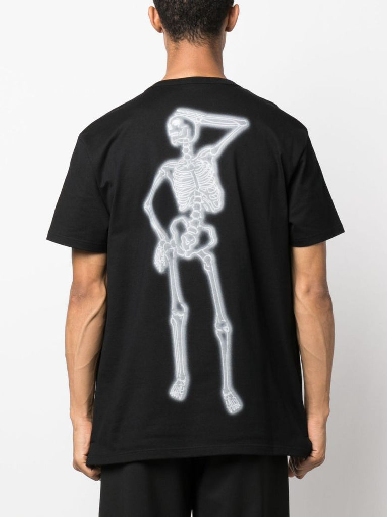 Black Logo Print T-shirt