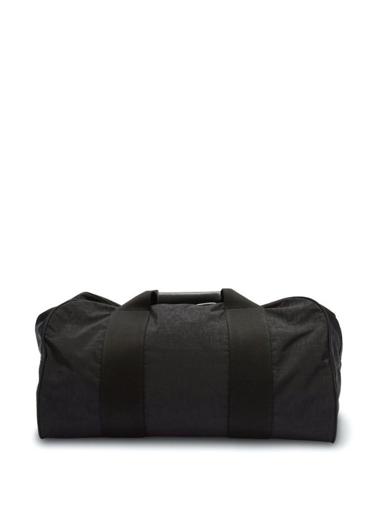 Black Logo Patch Holdall Bag