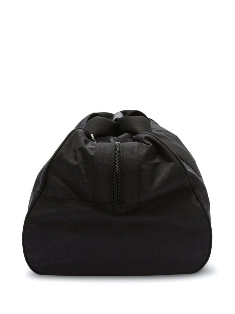 Black Logo Patch Holdall Bag