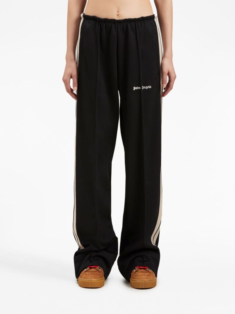Black Logo-embroidered Track Pants