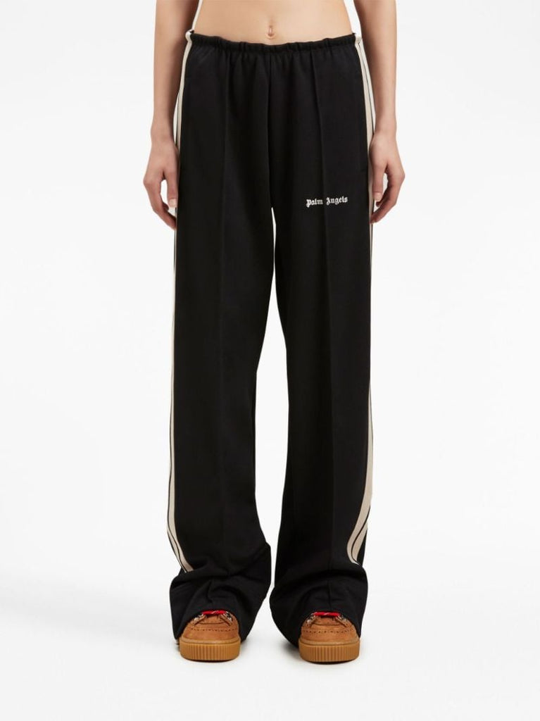 Black Logo-embroidered Track Pants