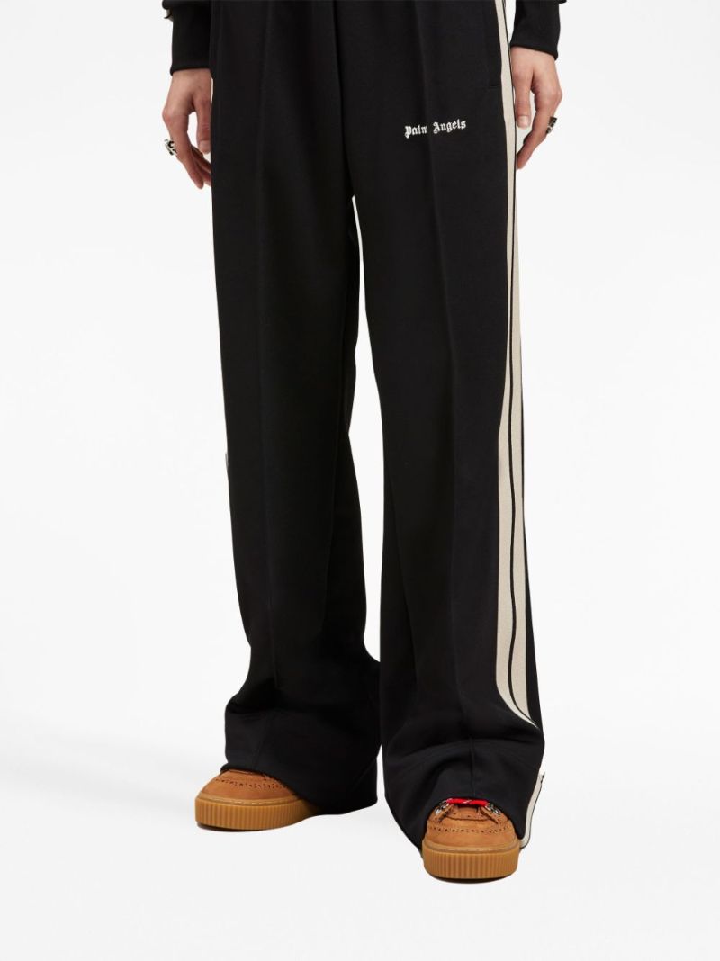 Black Logo-embroidered Track Pants