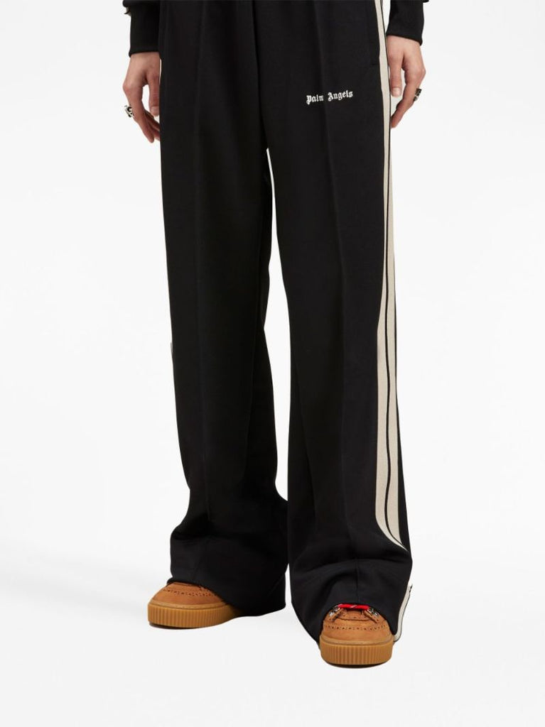 Black Logo-embroidered Track Pants
