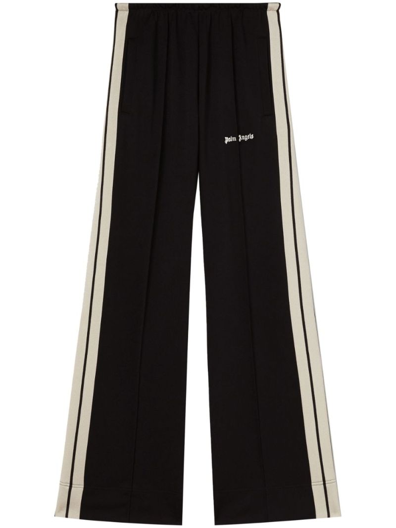 Black Logo-embroidered Track Pants