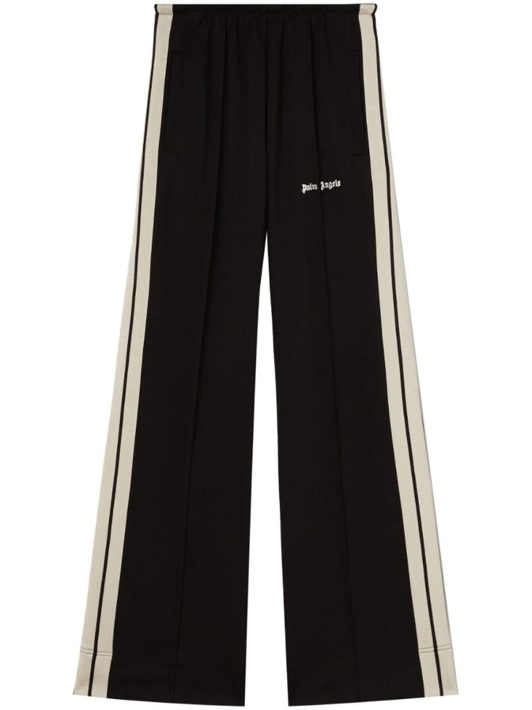 Black Logo-embroidered Track Pants