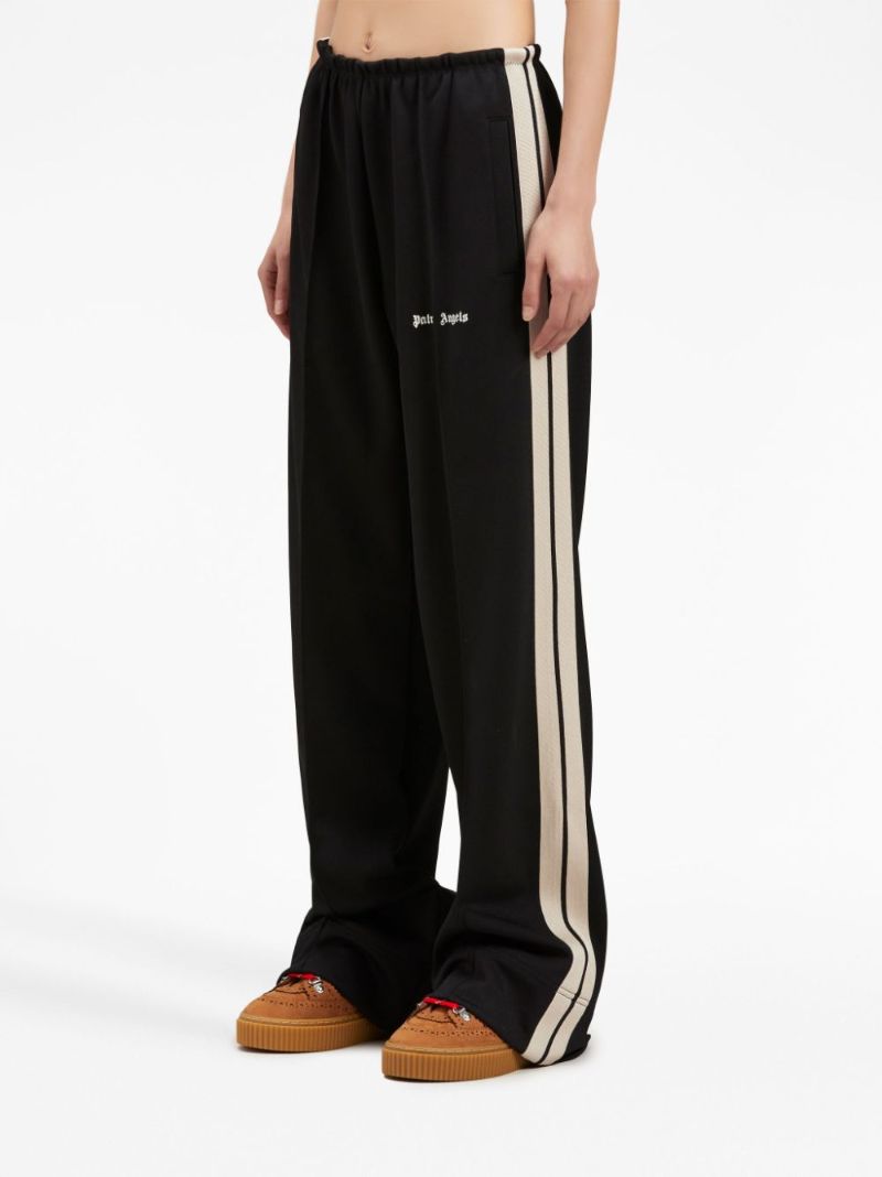 Black Logo-embroidered Track Pants