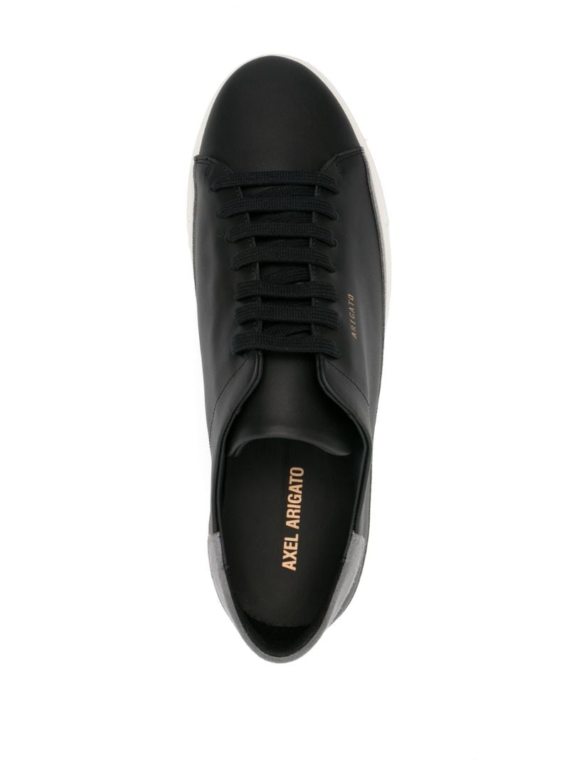 Black Clean 90 Leather Sneakers