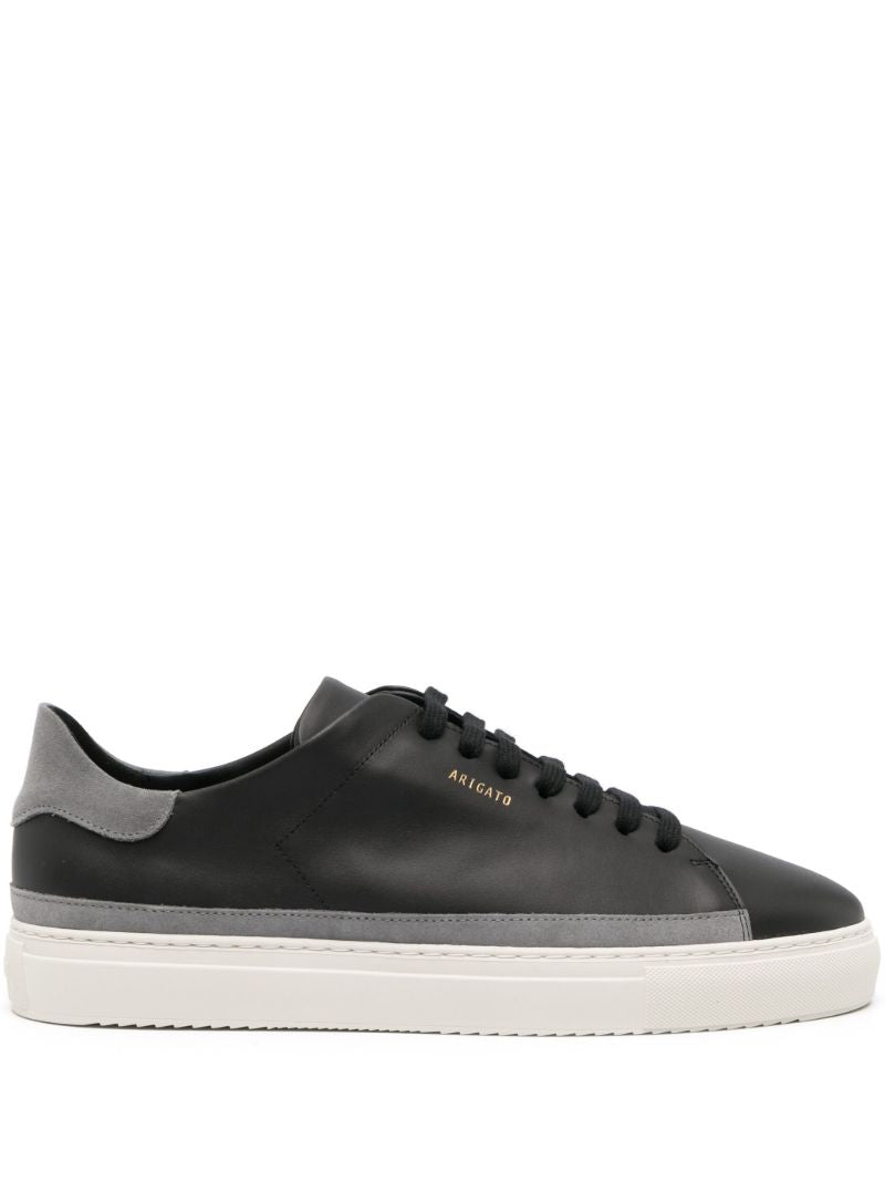Black Clean 90 Leather Sneakers