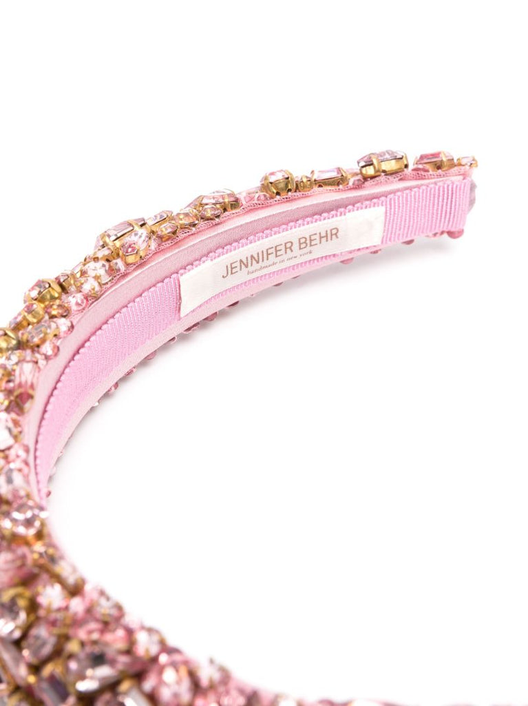 Pink Czarina Crystal-embellished Headband