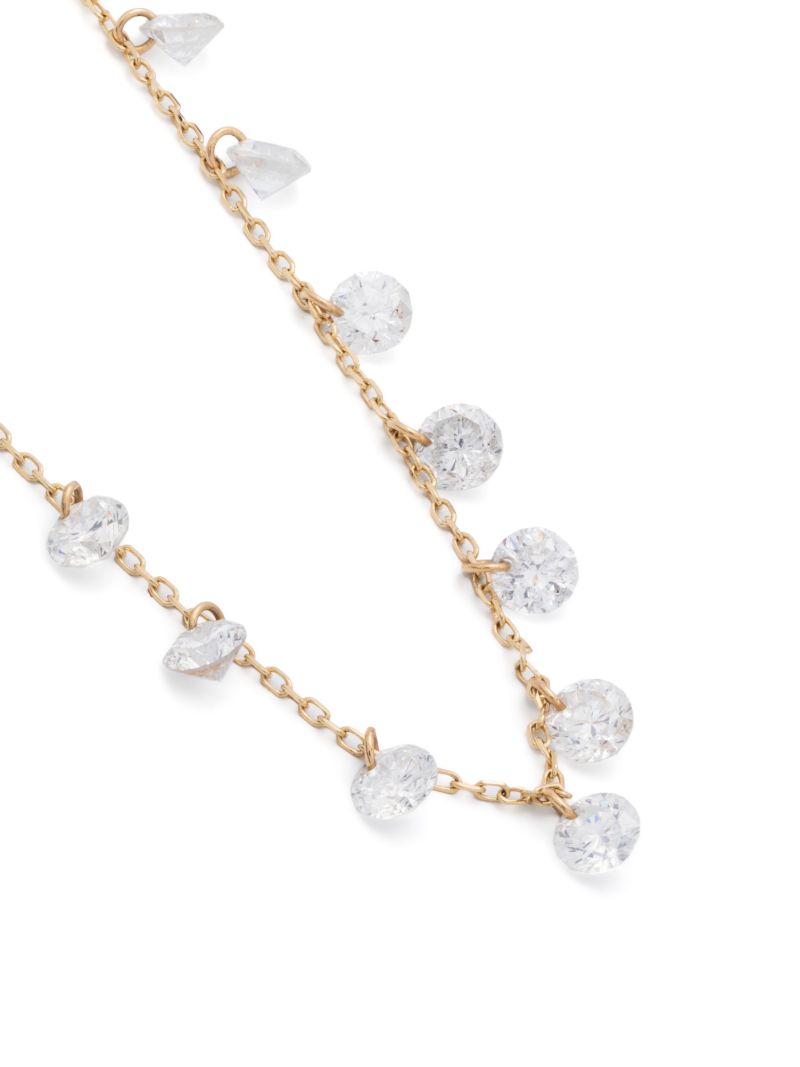 18k Yellow Gold DanaÃ_x0083_Â© Diamond Necklace