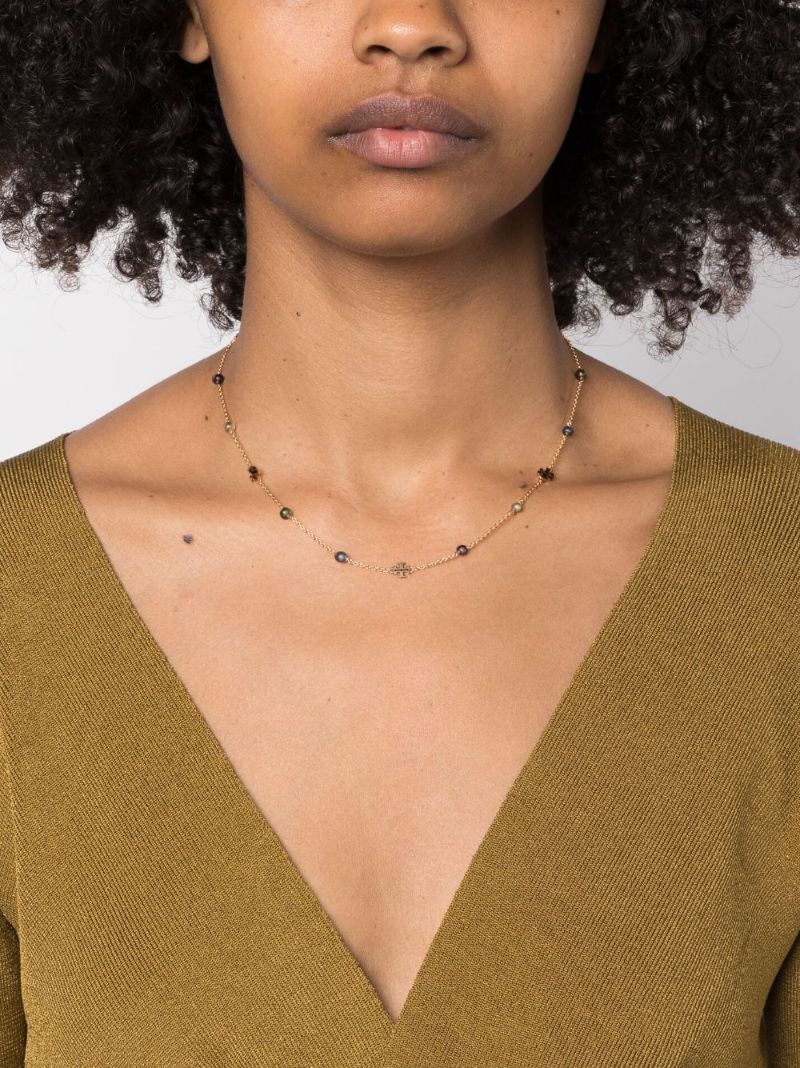 Gold-tone Kira Pearl Delicate Necklace
