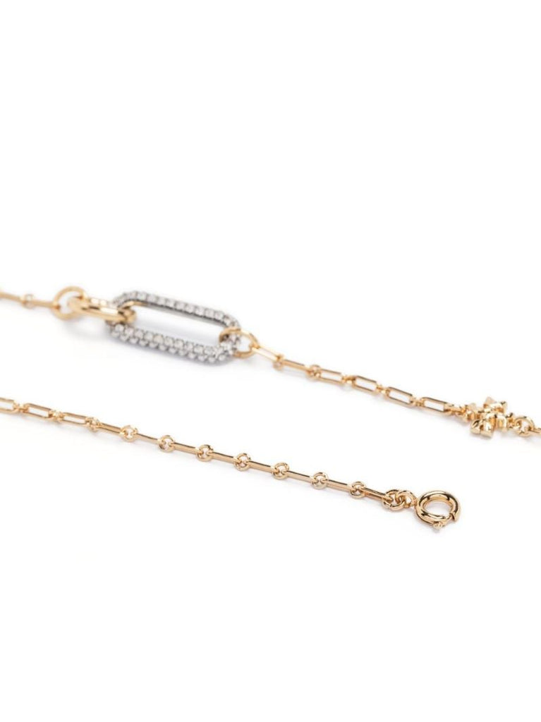 Gold-tone Roxanne Charm Necklace