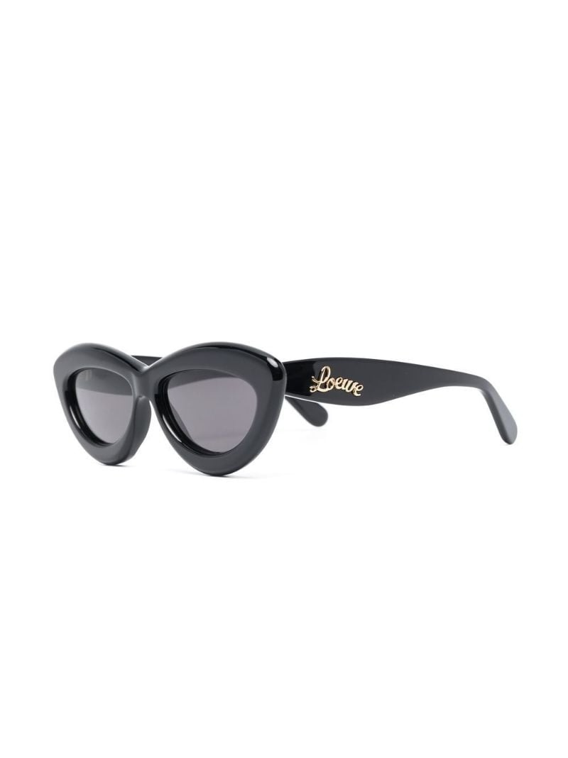 Black Cat-eye Tinted Sunglasses