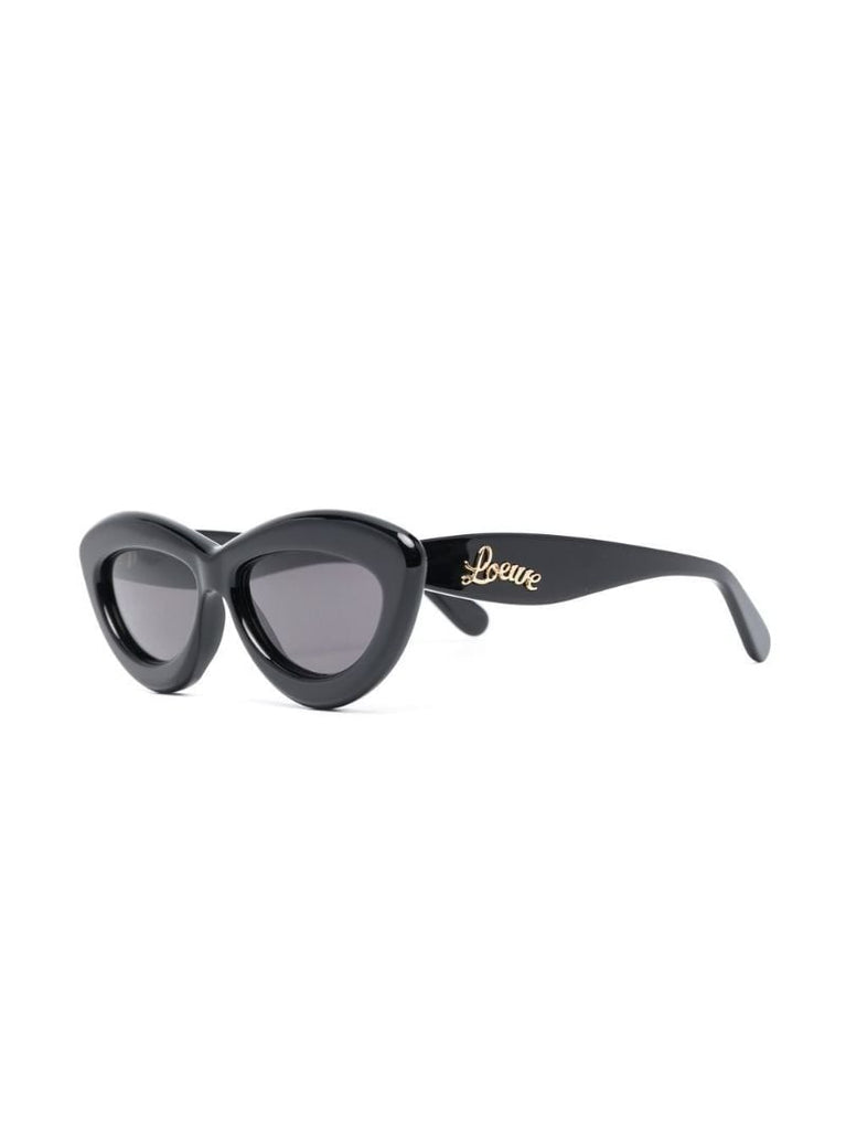 Black Cat-eye Tinted Sunglasses