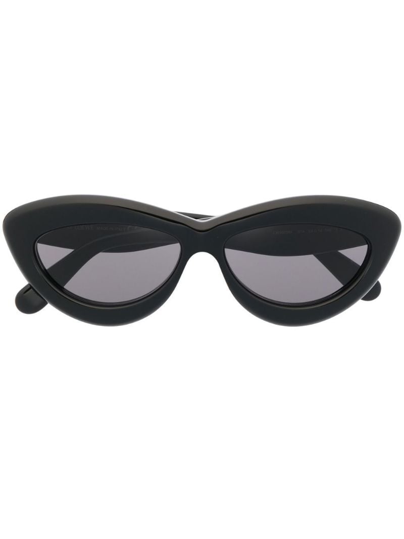 Black Cat-eye Tinted Sunglasses