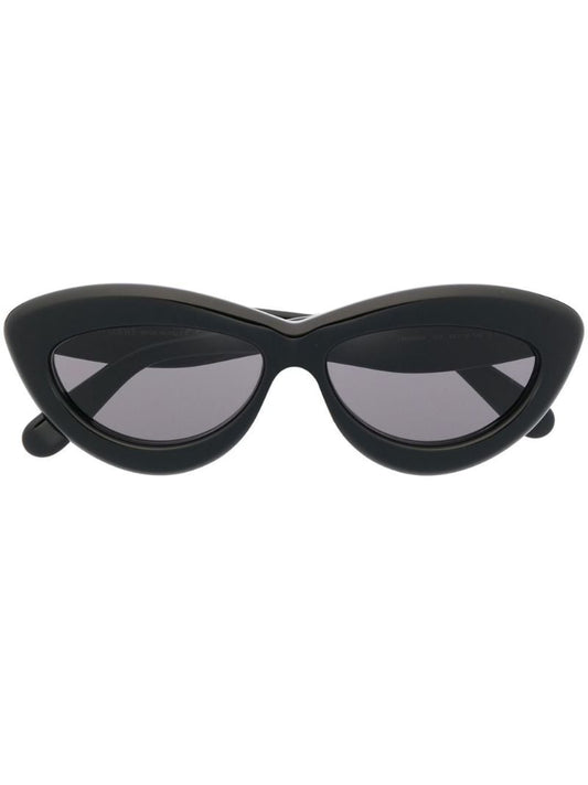 Black Cat-eye Tinted Sunglasses