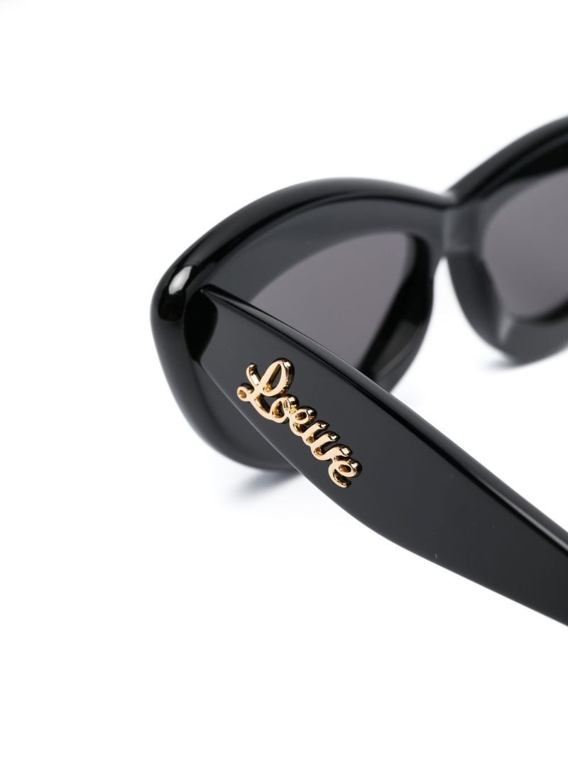 Black Cat-eye Tinted Sunglasses
