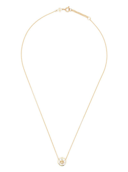 Gold-tone Kira Enamel Necklace