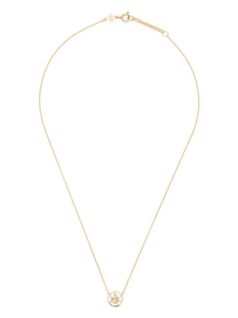 Gold-tone Kira Enamel Necklace