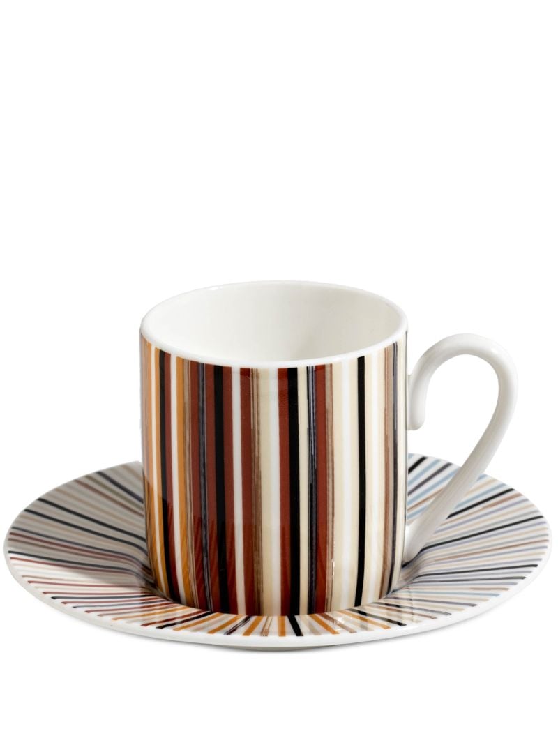 Multicolour Stripes Jenkins Teacup Set