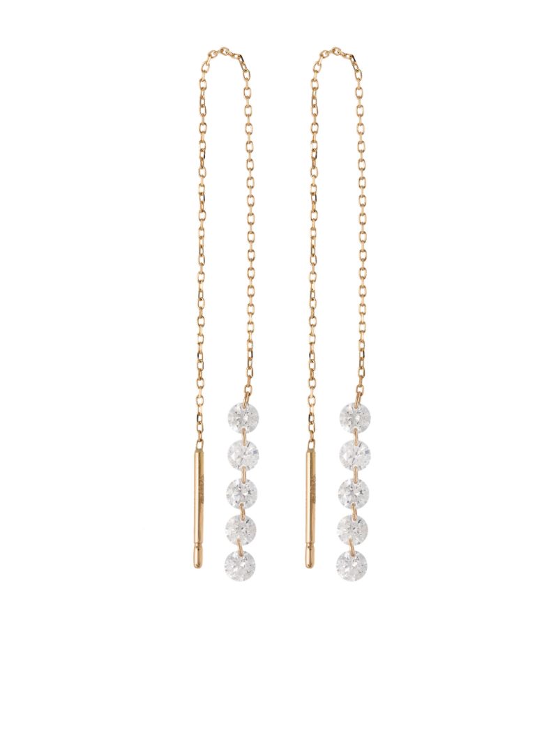 18k Yellow Gold DanaÃ_x0083_Â© Diamond Earrings