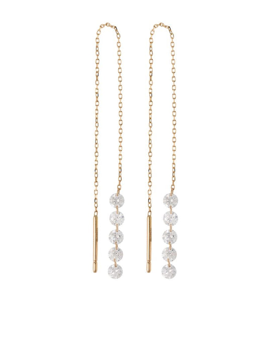 18k Yellow Gold DanaÃ_x0083_Â© Diamond Earrings