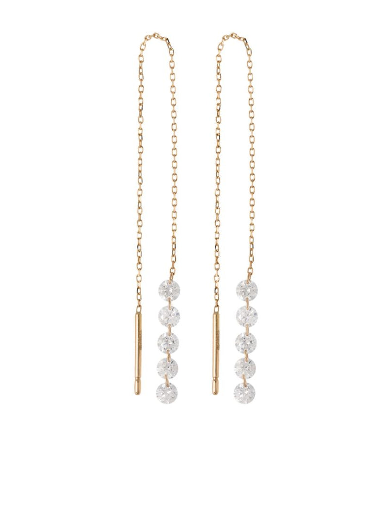 18k Yellow Gold DanaÃ_x0083_Â© Diamond Earrings