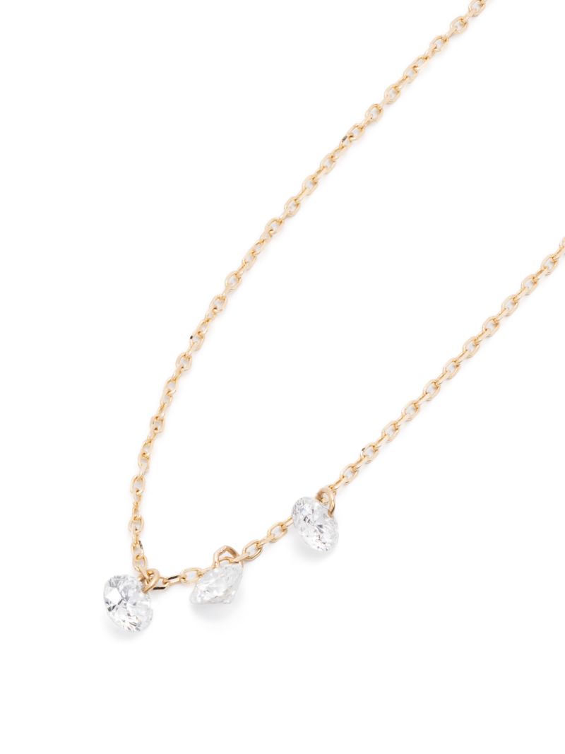 18k Yellow Gold DanaÃ_x0083_Â© Three Diamonds Bracelet