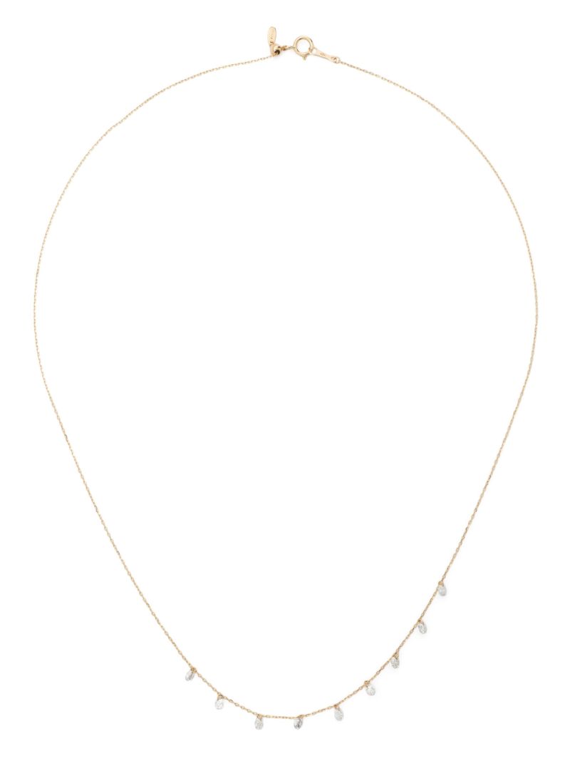 18k Yellow Gold DanaÃ_x0083_Â© Nine Diamonds Necklace
