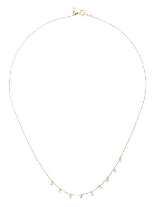 18k Yellow Gold DanaÃ_x0083_Â© Nine Diamonds Necklace