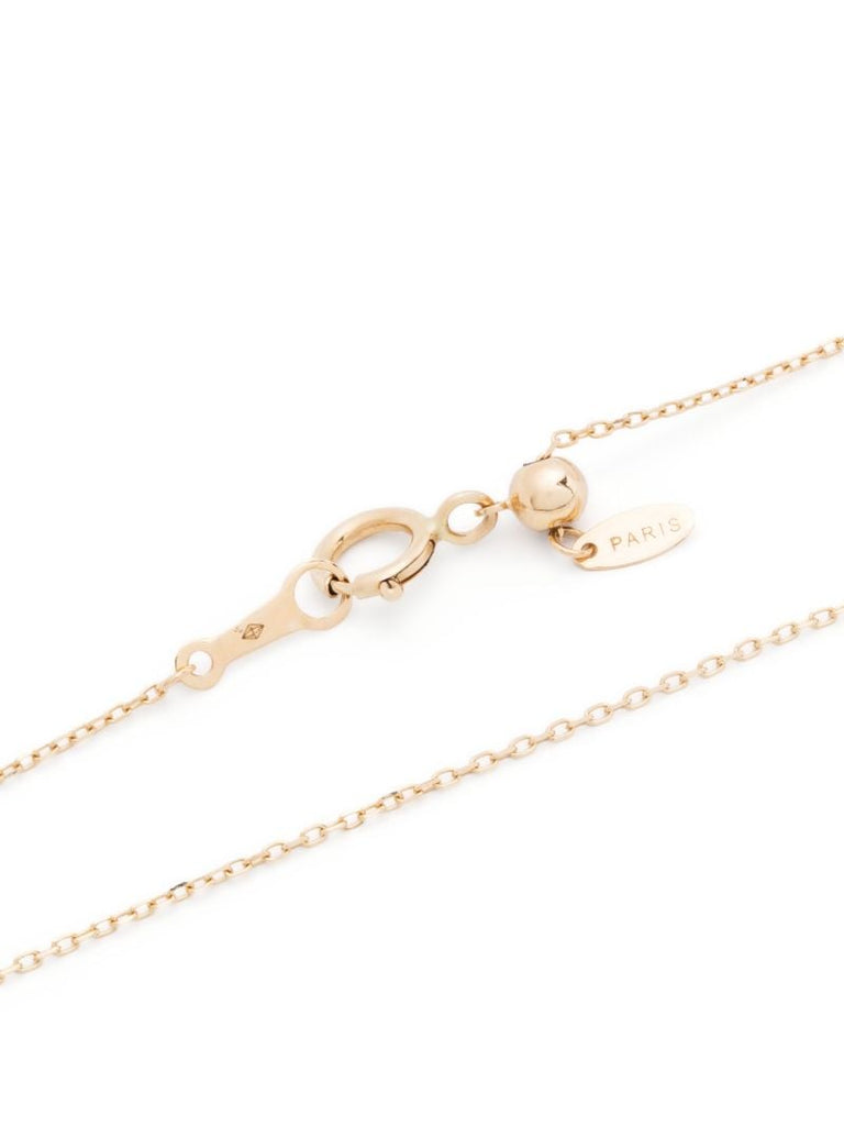 18k Yellow Gold DanaÃ_x0083_Â© Nine Diamonds Necklace