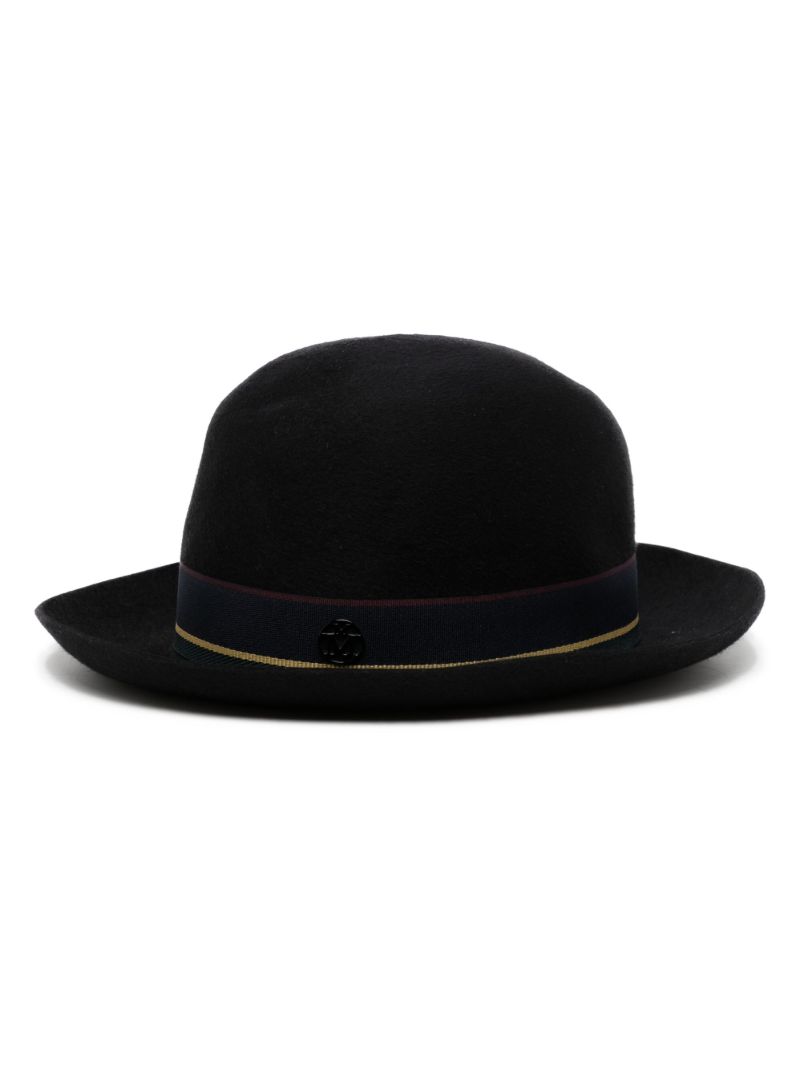 Blue Joseph Wool Trilby Hat