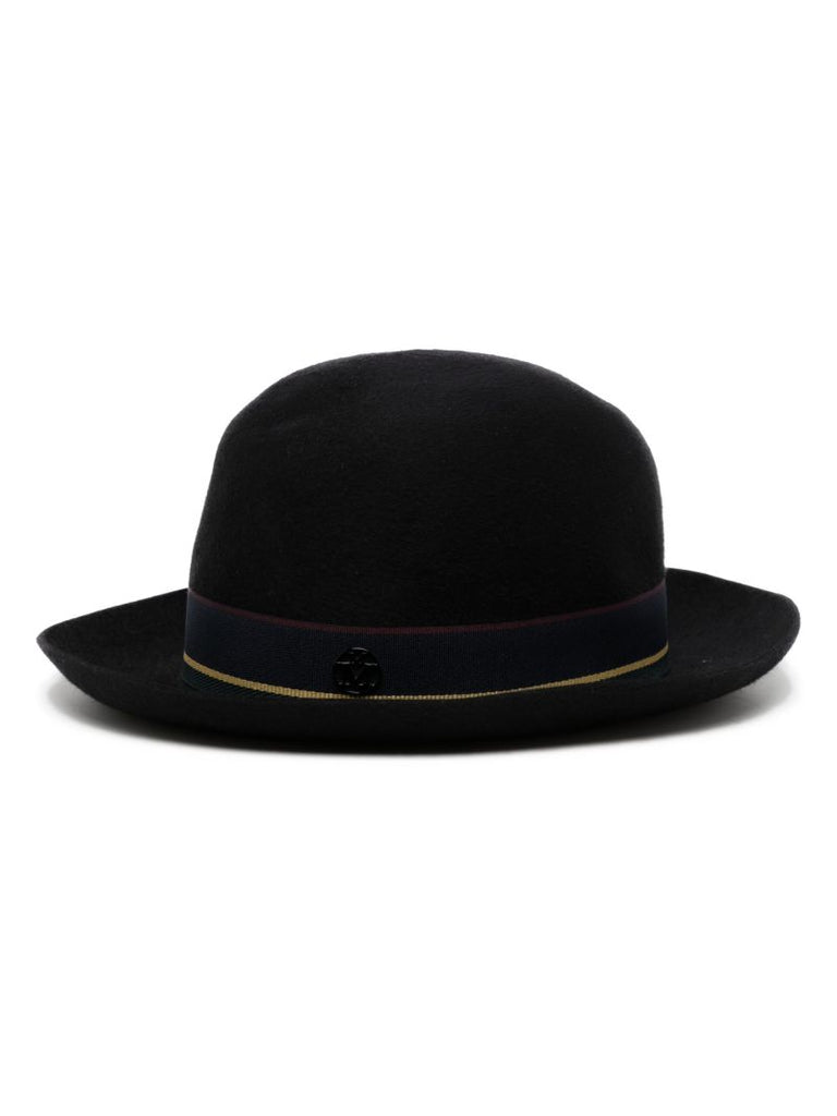 Blue Joseph Wool Trilby Hat