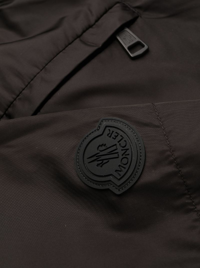 Black Logo Patch Swim Shorts