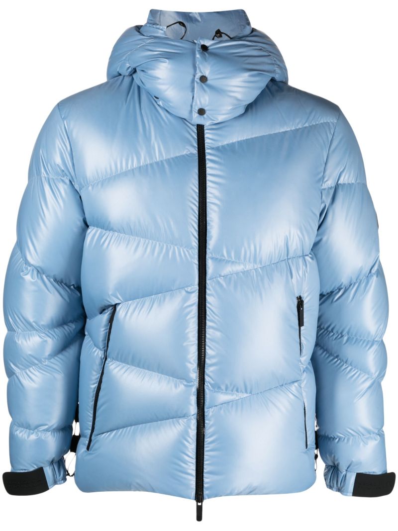 Blue Yonne Short Down Jacket