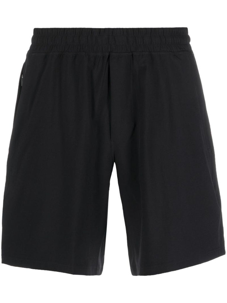 Black Pace Breaker Unlined 7 Inch Running Shorts