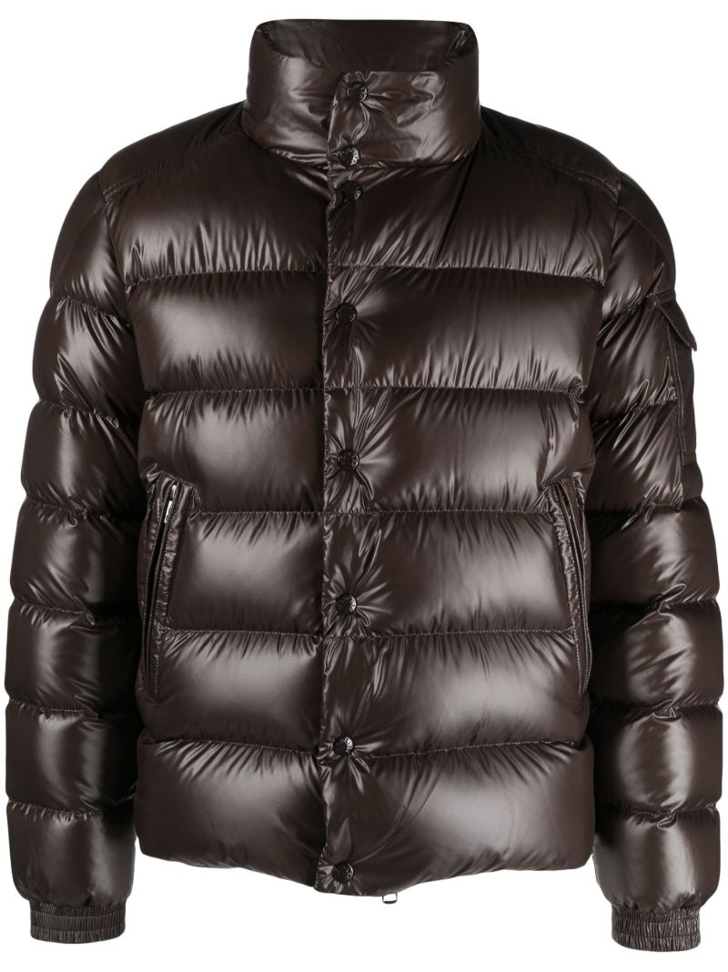 Brown Lule Padded Down Jacket