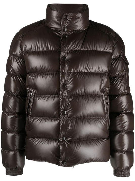 Brown Lule Padded Down Jacket