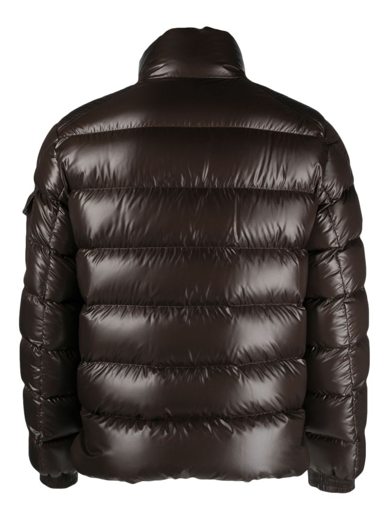 Brown Lule Padded Down Jacket