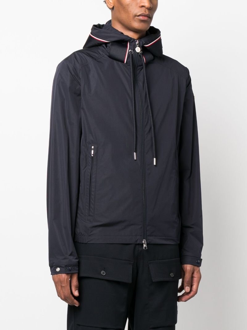 Blue Mira Hooded Jacket