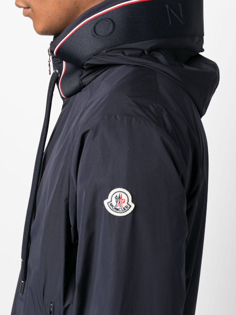 Blue Mira Hooded Jacket