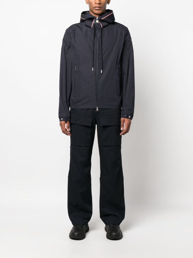 Blue Mira Hooded Jacket