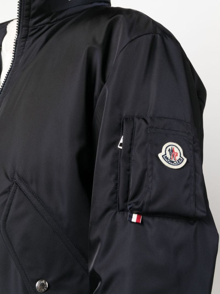 Blue Timur Bomber Jacket