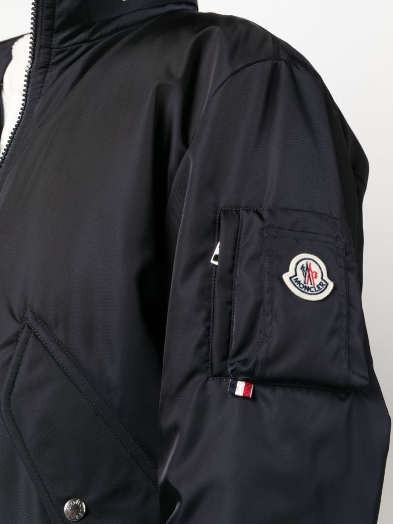 Blue Timur Bomber Jacket