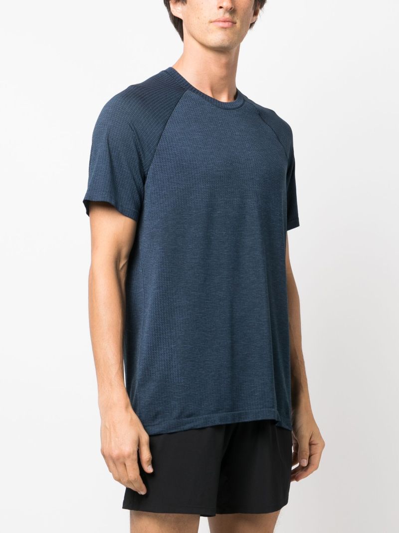 Blue Metal Vent Tech Running T-shirt