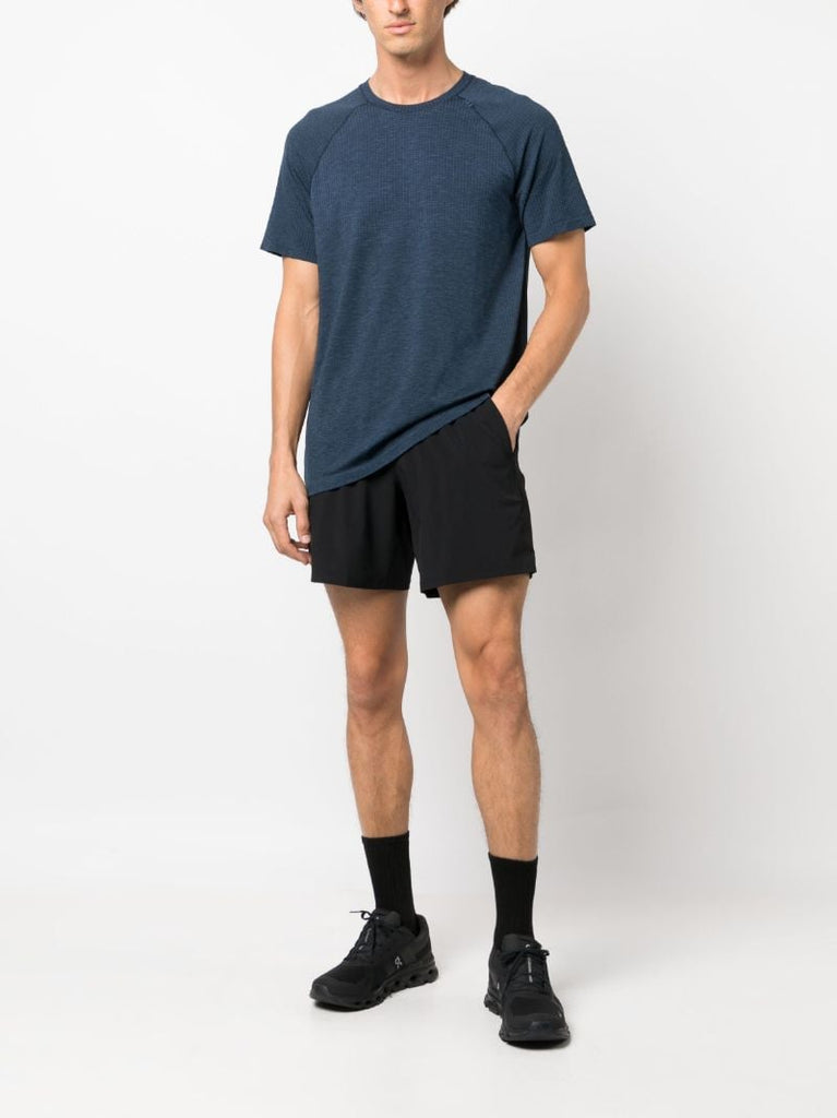 Blue Metal Vent Tech Running T-shirt