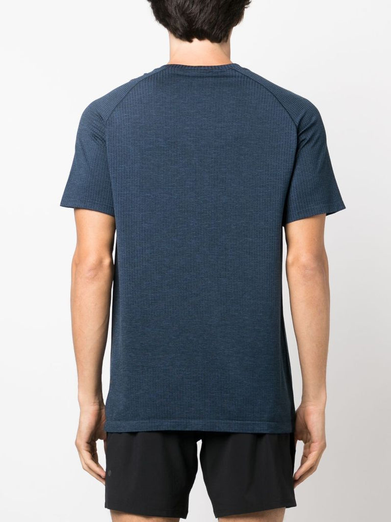 Blue Metal Vent Tech Running T-shirt